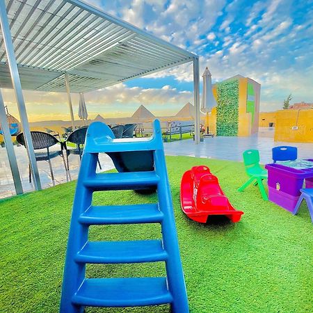 Palm Pyramids View Hotel Kafret el-Gabal エクステリア 写真