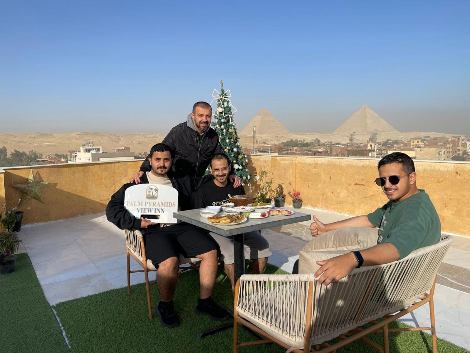 Palm Pyramids View Hotel Kafret el-Gabal エクステリア 写真