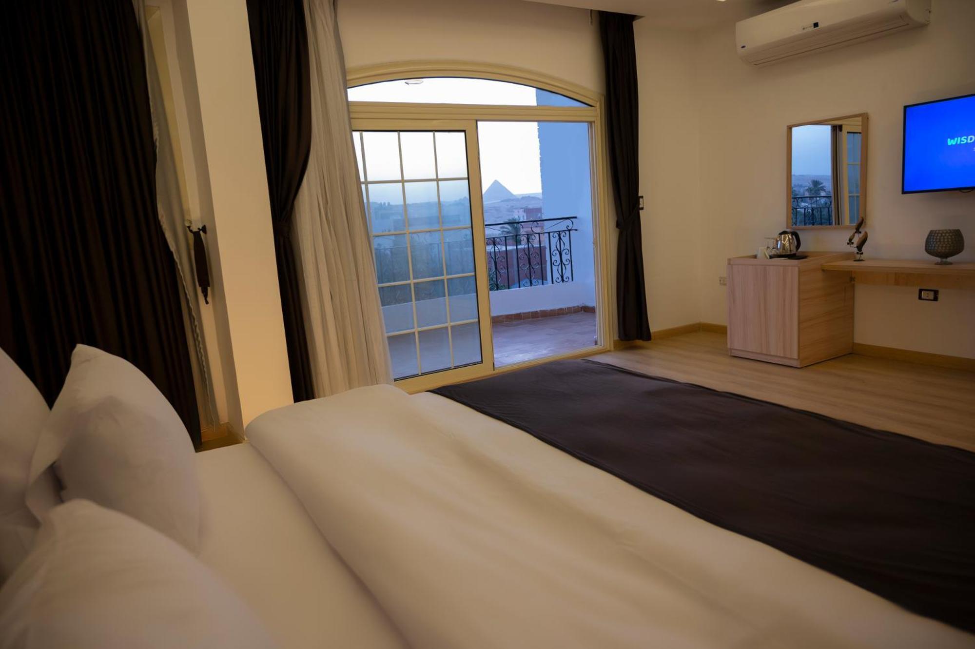 Palm Pyramids View Hotel Kafret el-Gabal エクステリア 写真