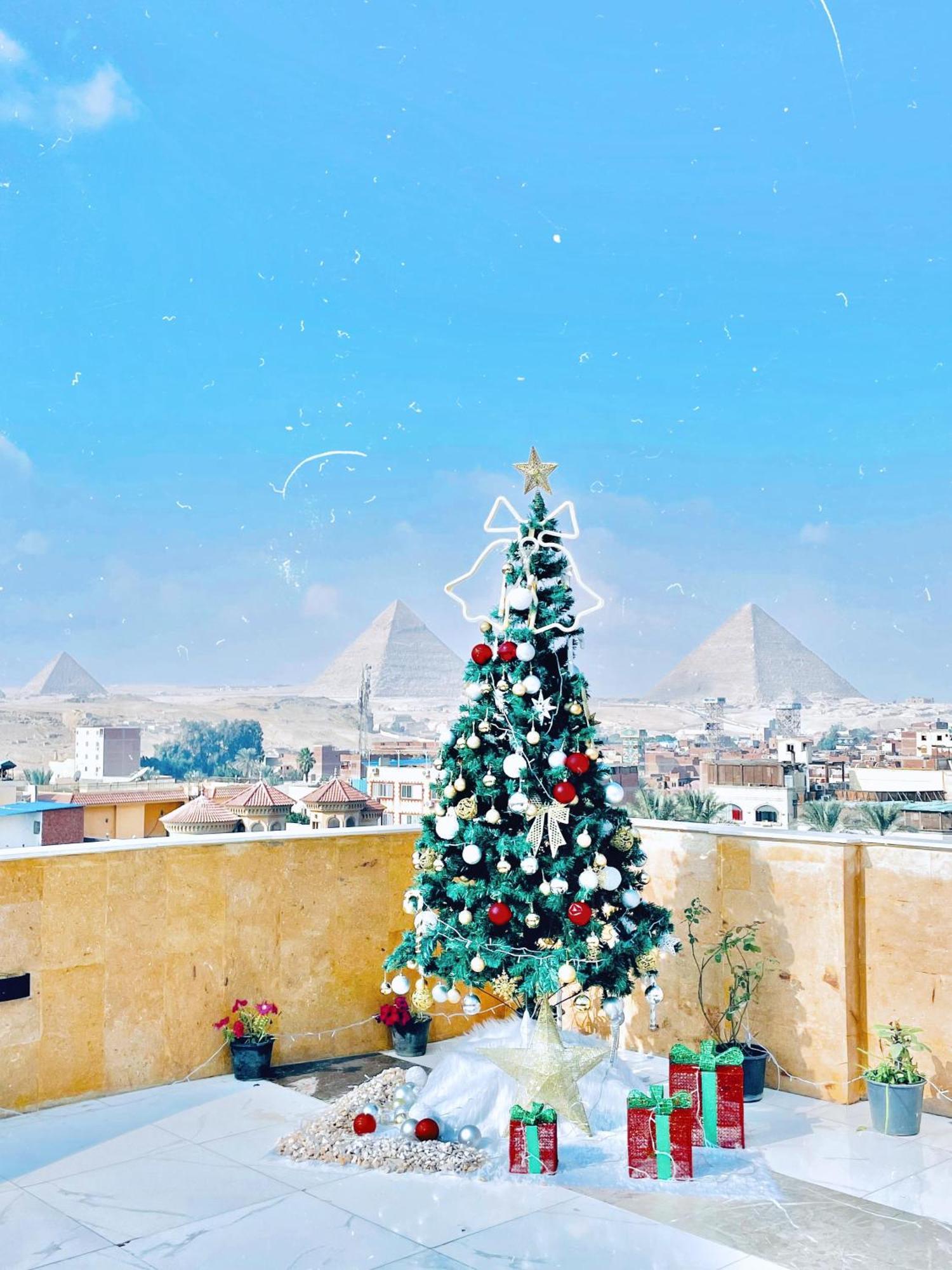 Palm Pyramids View Hotel Kafret el-Gabal エクステリア 写真