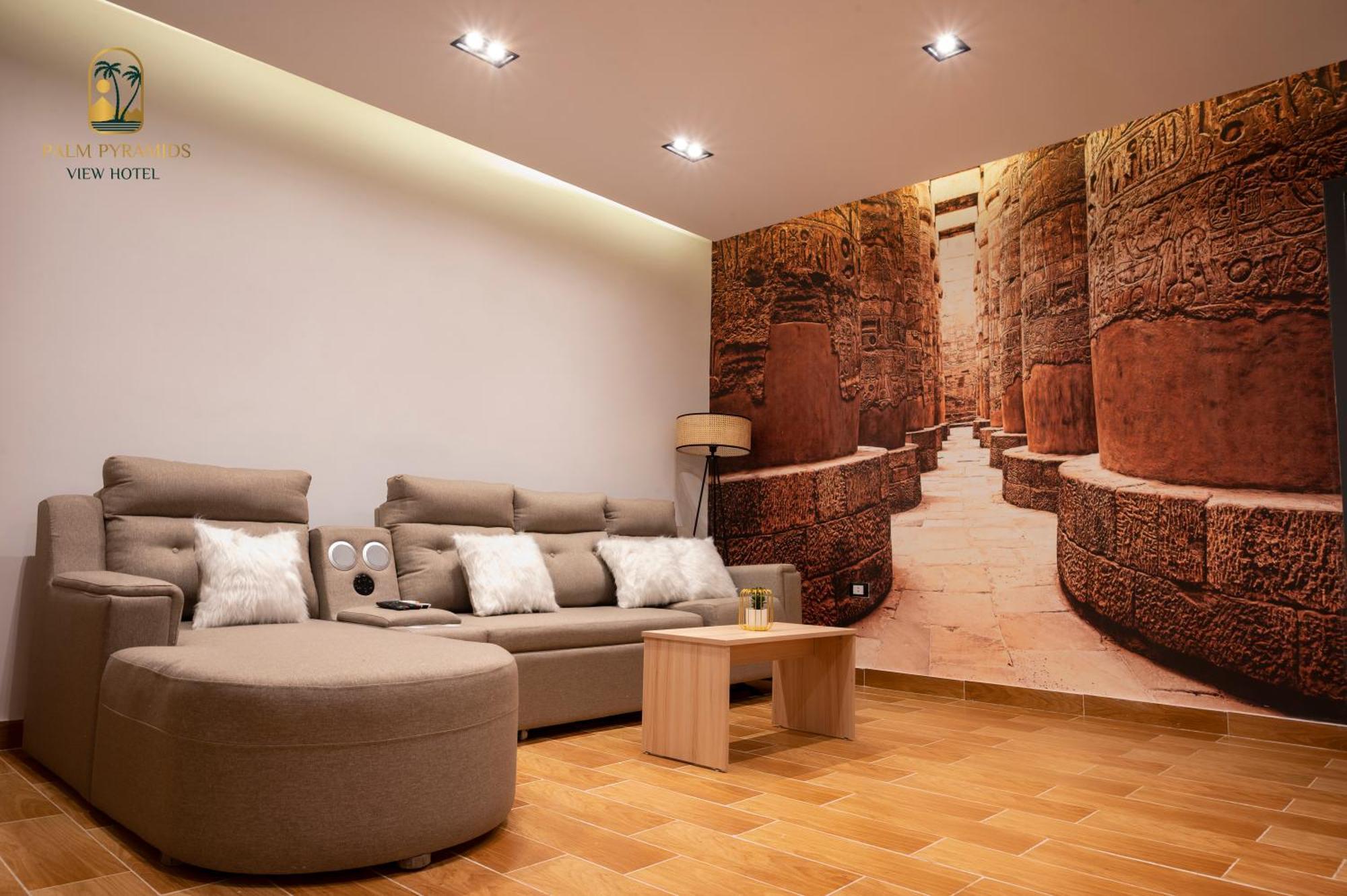 Palm Pyramids View Hotel Kafret el-Gabal エクステリア 写真